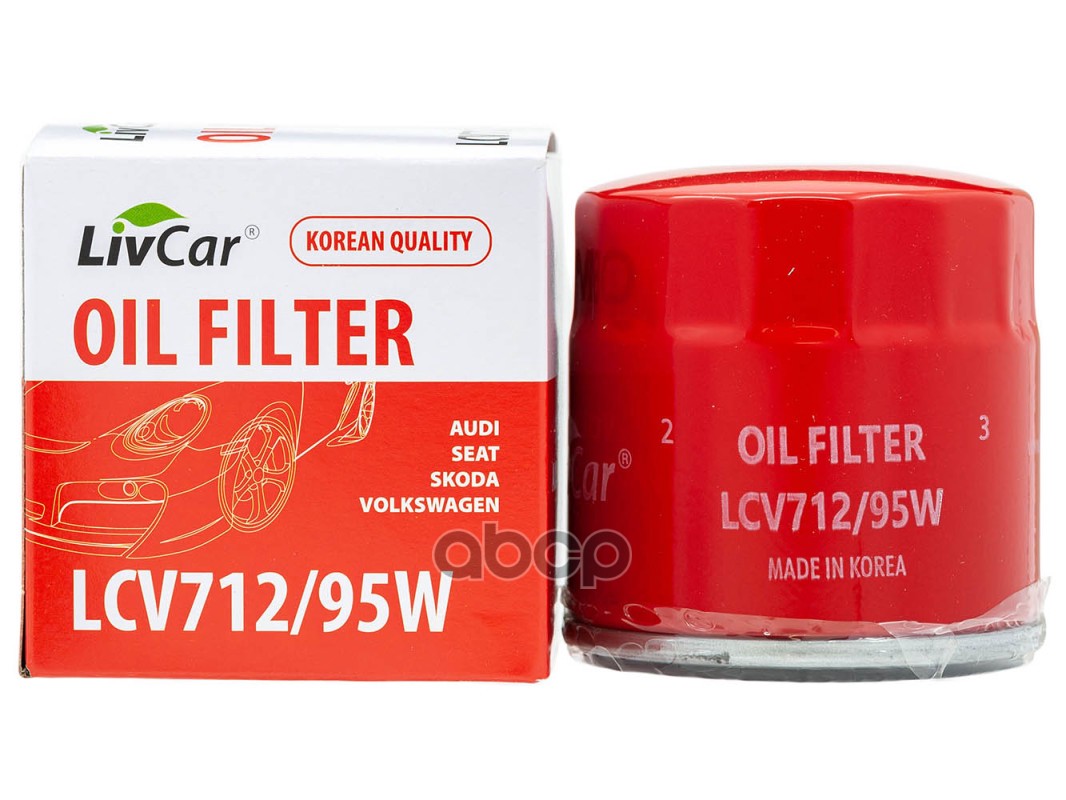 

Фильтр Масляный Livcar Oil Filter Lcv712/95w LivCar арт. lcv712/95w, LCV71295W