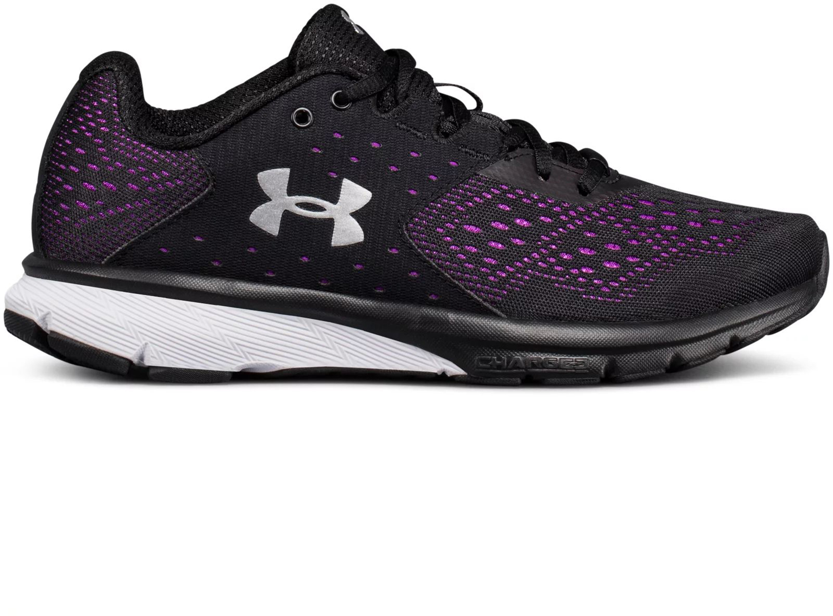 фото Кроссовки женские under armour ua w charged rebel черные 5 us