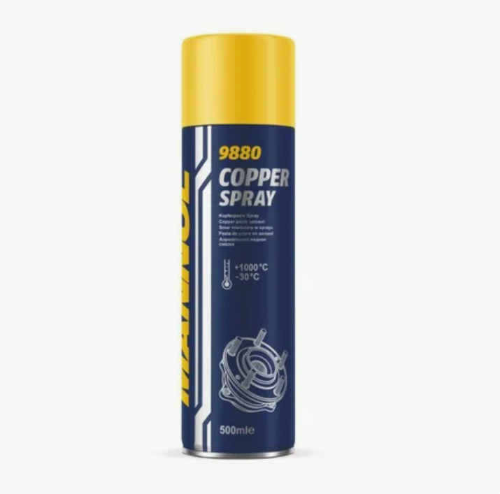 Медная Смазка Аэрозоль Copper Spray 500 Мл MANNOL арт 9880 1153₽