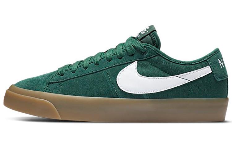 

Кеды унисекс Nike Blazer Low Pro GT зеленые 36 EU, Зеленый, Blazer Low Pro GT