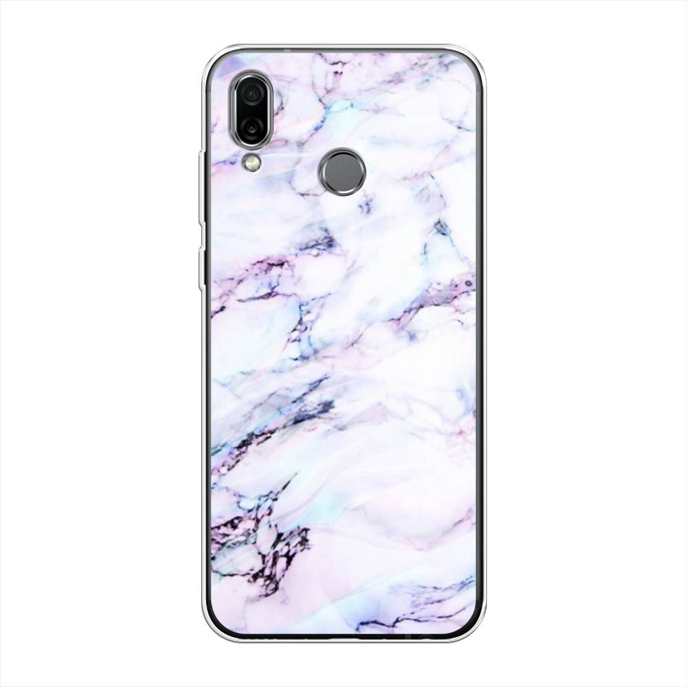 

Чехол на Honor Play "Радужный мрамор", Серый;фиолетовый, 66250-3