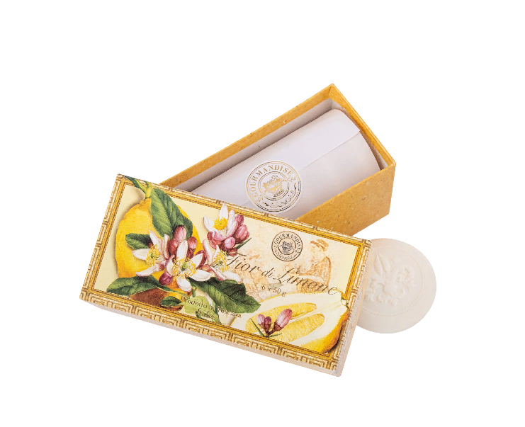 фото Gourmandise savon parfume fior di limone set