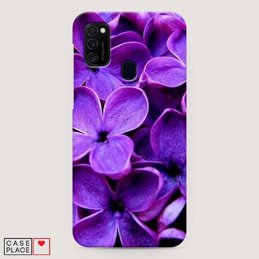 

Пластиковый чехол "Сирень крупная" на Samsung Galaxy M21, 29720-6