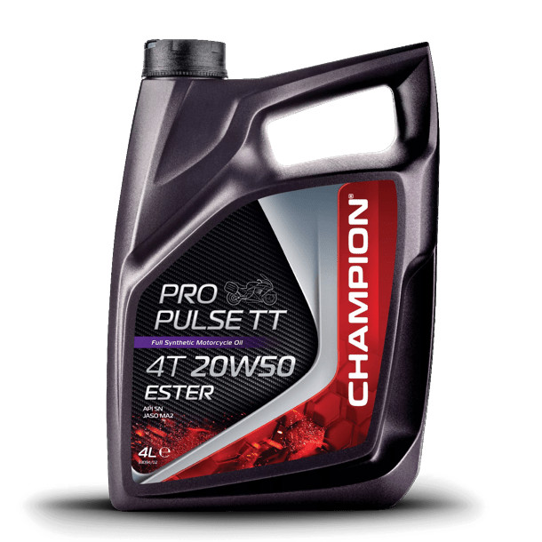 

Масло мот. синт. CHAMPION PROPULSE TT 4T 20W50 ESTER (4л) CHAMPION OIL 8237355