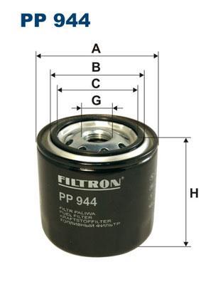

Фильтр топливный FILTRON PP944