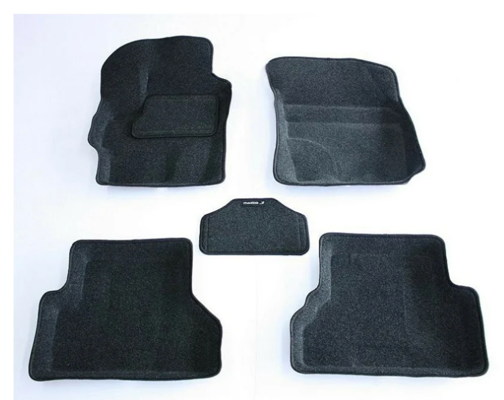 

Коврики в салон 3D ворс Mazda 3 / Мазда 3 2003-2009 темно-серый