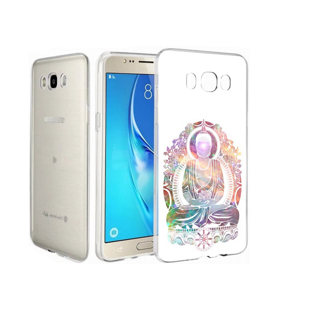 

Чехол MyPads Tocco для Samsung Galaxy J7 умный мужчина абстракция, Прозрачный, Tocco