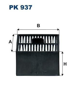 

Фильтр топливный FILTRON PK937