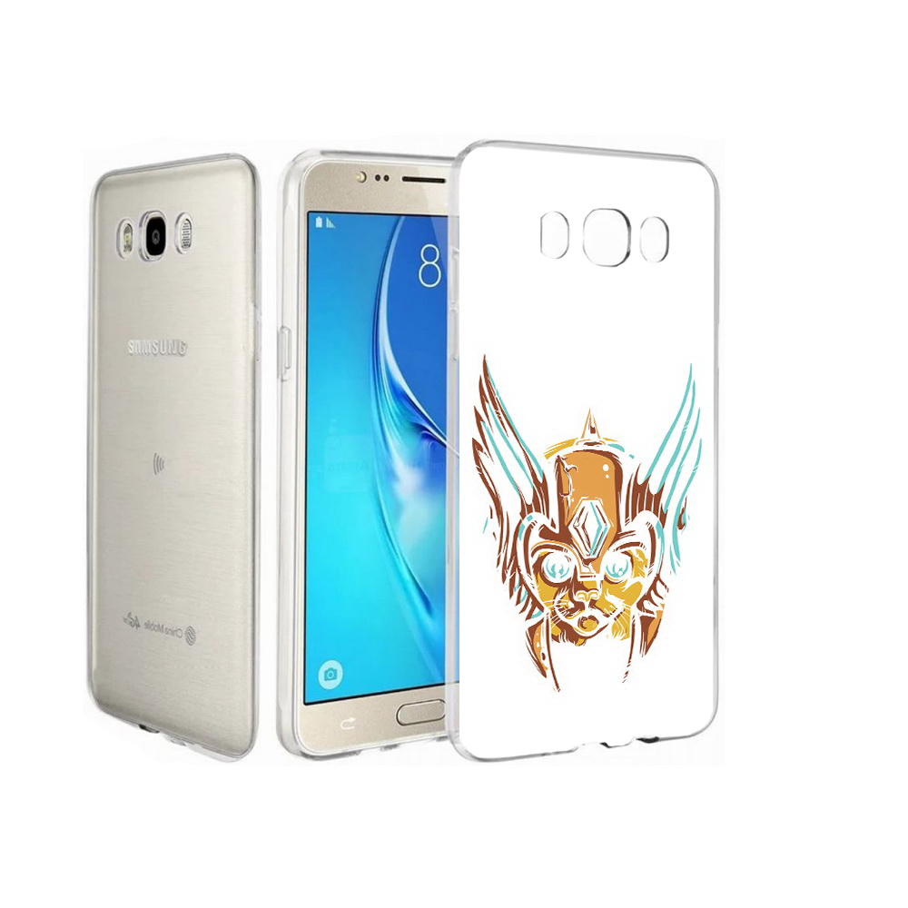 

Чехол MyPads Tocco для Samsung Galaxy J7 тор абстракция, Прозрачный, Tocco