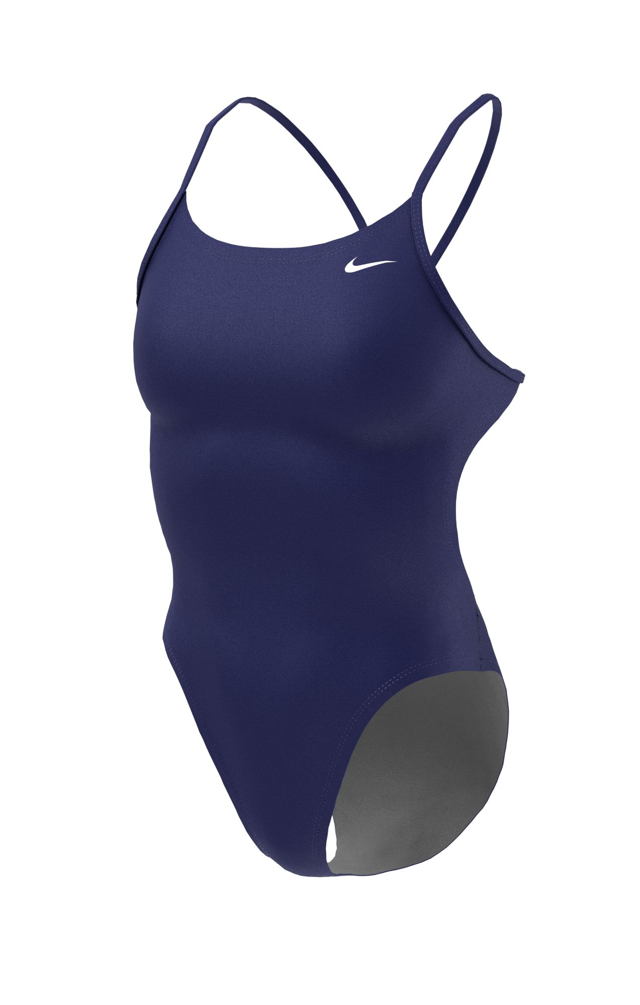 

Купальник слитный женский Nike Swim NESSA018 синий 40 EU, NESSA018