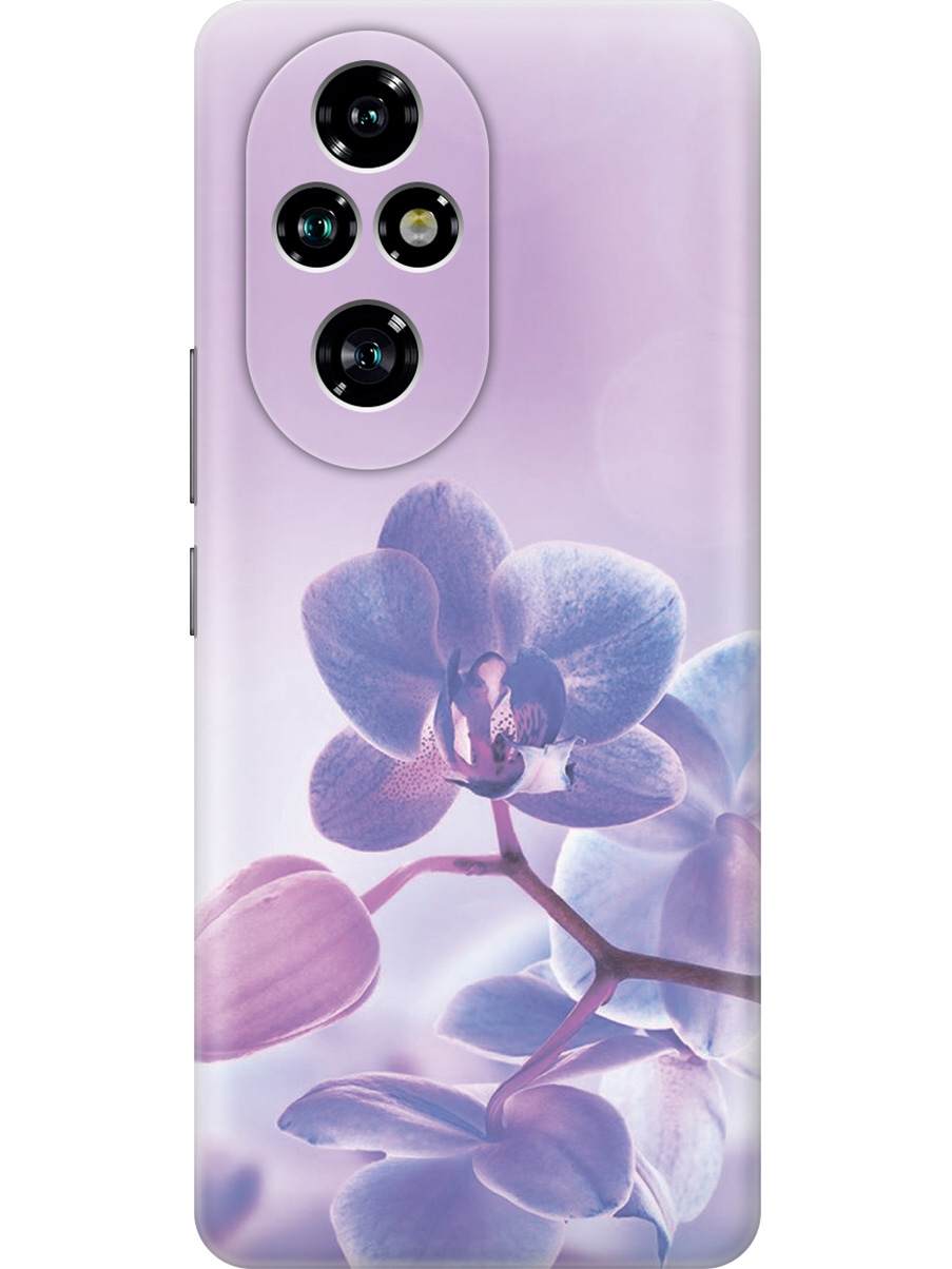

Силиконовый чехол на Honor 200 pro с принтом "Лиловые орхидеи", Прозрачный;голубой;фиолетовый, 783979623