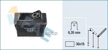 Выключатель приборной панели FAE 62570