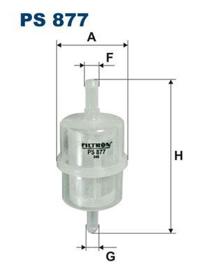 

Фильтр топливный FILTRON PS877