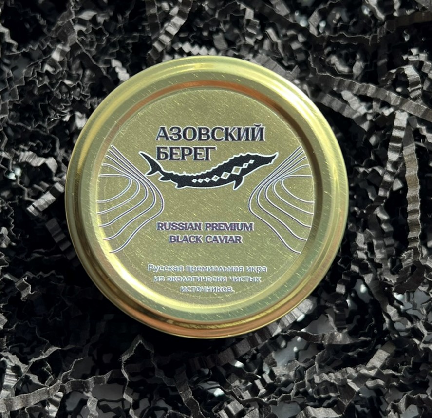 

Икра чёрная Азовский Берег стерляди, 100 г, 4673761750185