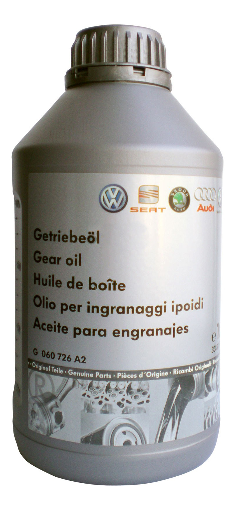 

Масло Трансмиссионное Vag Gear Oil 1л G060726a2 VAG арт. G060726A2