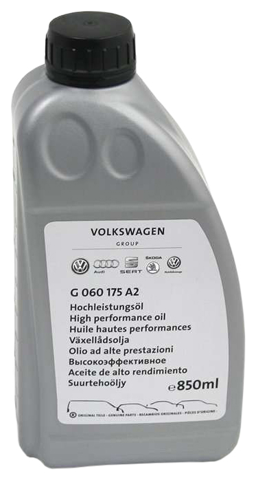 Масло Трансмиссионное Полусинтетическое Vag High Performance Oil 0,85л G060175a2 VAG арт. 100041074713