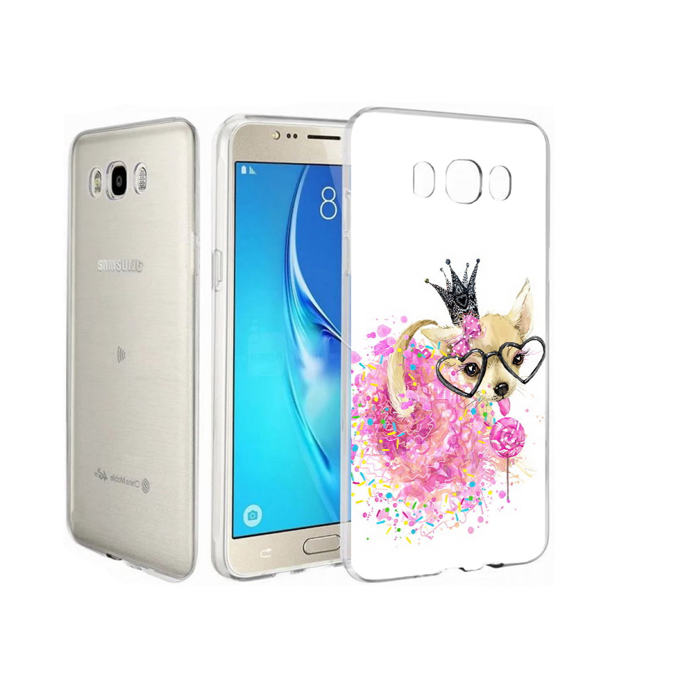

Чехол MyPads Tocco для Samsung Galaxy J7 сладкая принцесса, Прозрачный, Tocco