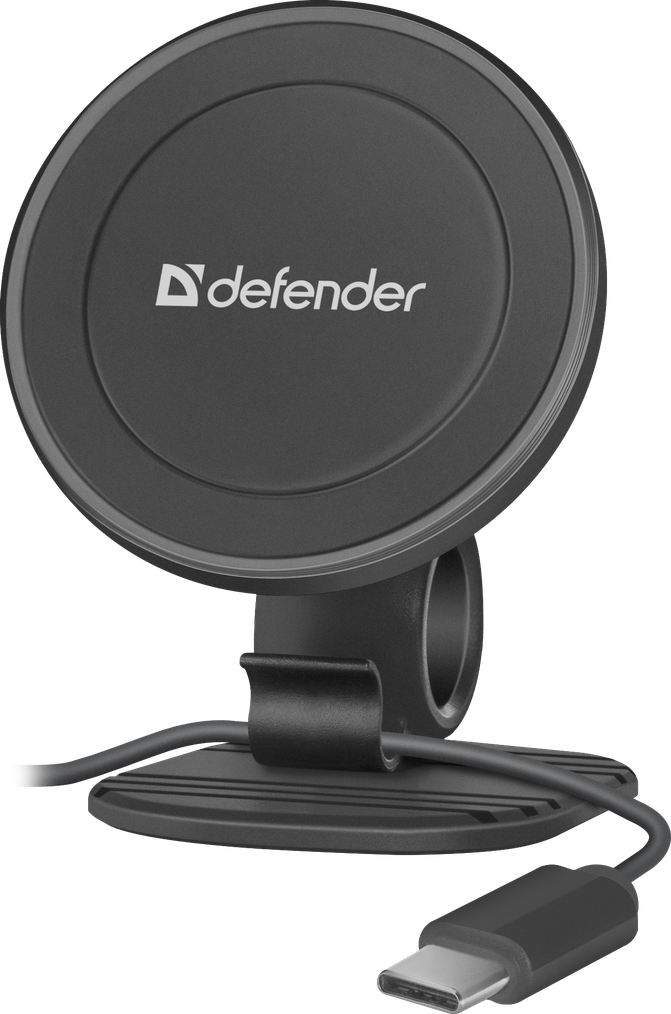 фото Автомобильный держательна панель defender car holder 115 плюс с фиксатором кабеля