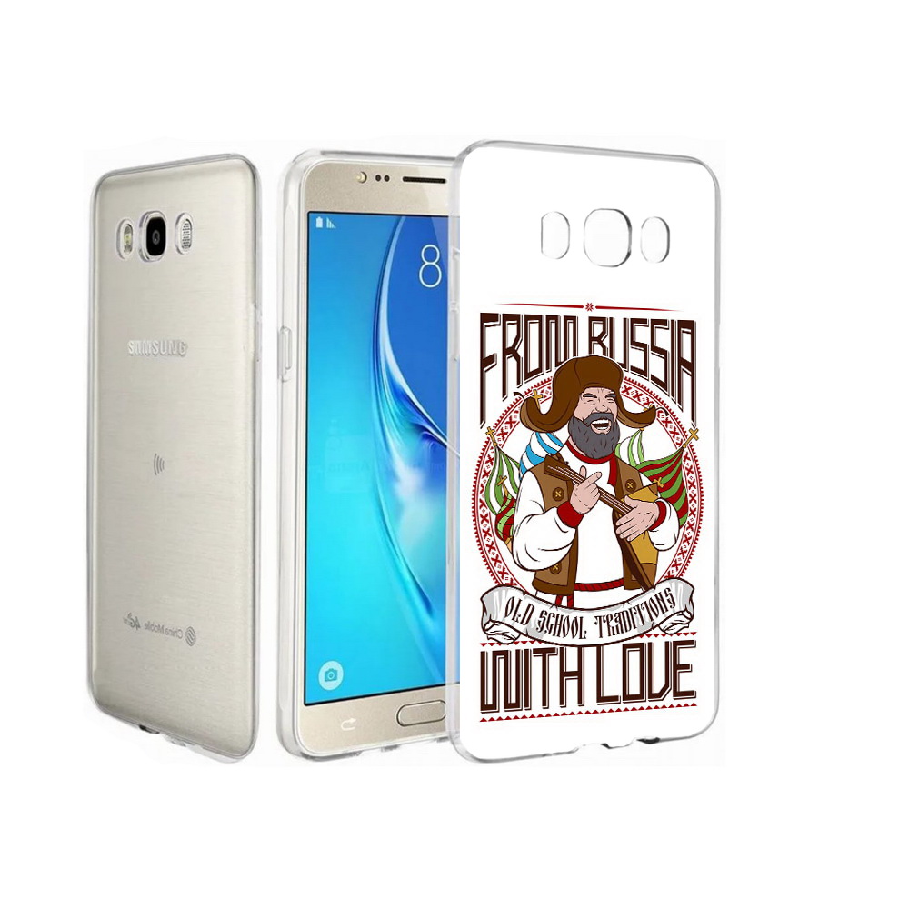 

Чехол MyPads Tocco для Samsung Galaxy J7 русский мужчина, Прозрачный, Tocco