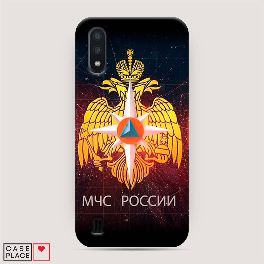 

Пластиковый чехол "МЧС России" на Samsung Galaxy A01