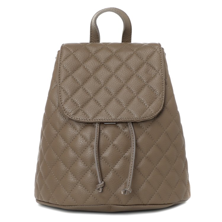 Рюкзак женский Diva`s Bag S7235 серо-коричневый, 30х28х13 см