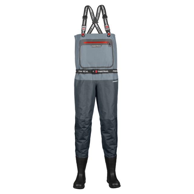 

FINNTRAIL Вейдерсы FINNTRAIL AIRMAN 5260 GREY (Разм.M-42 / ), Черный;серый