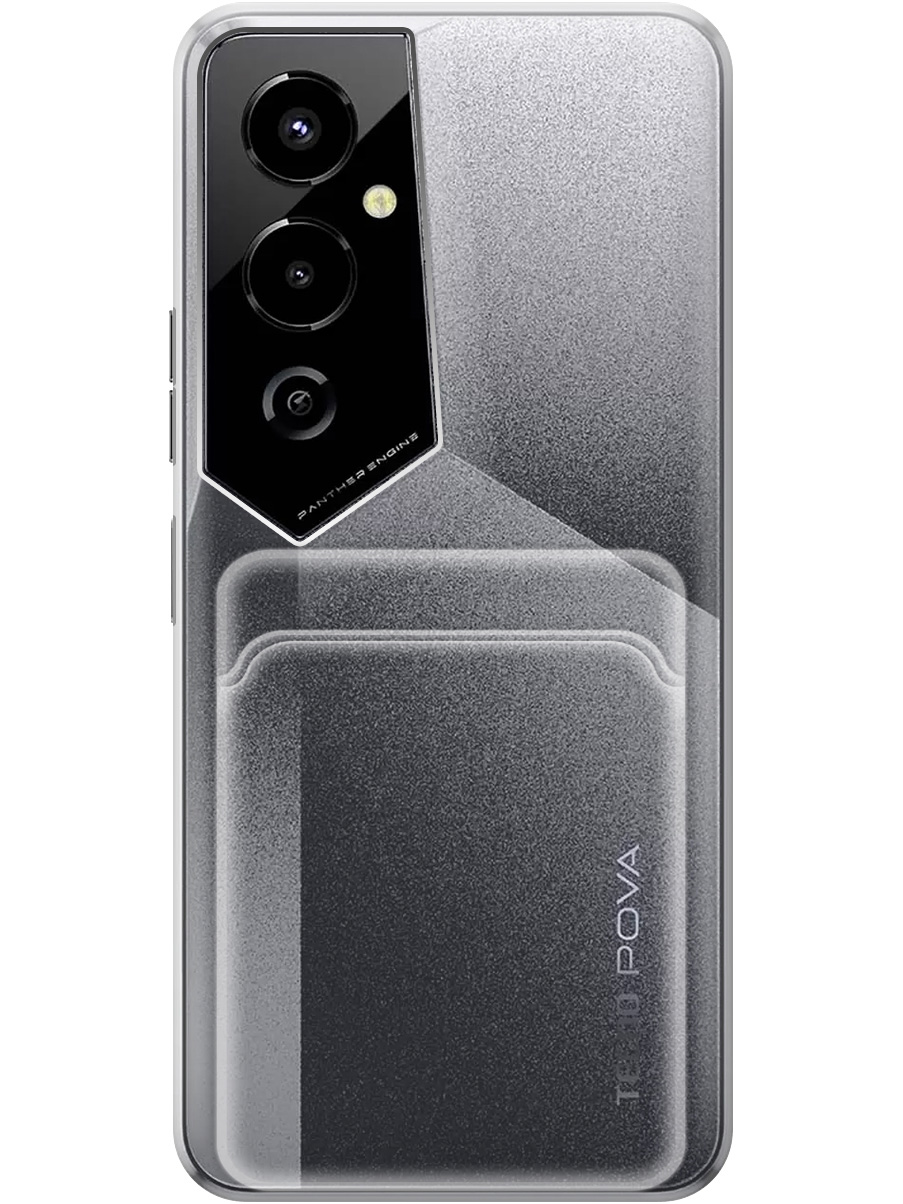 

Силиконовый чехол на Tecno Pova 4 Pro прозрачный, 20012009