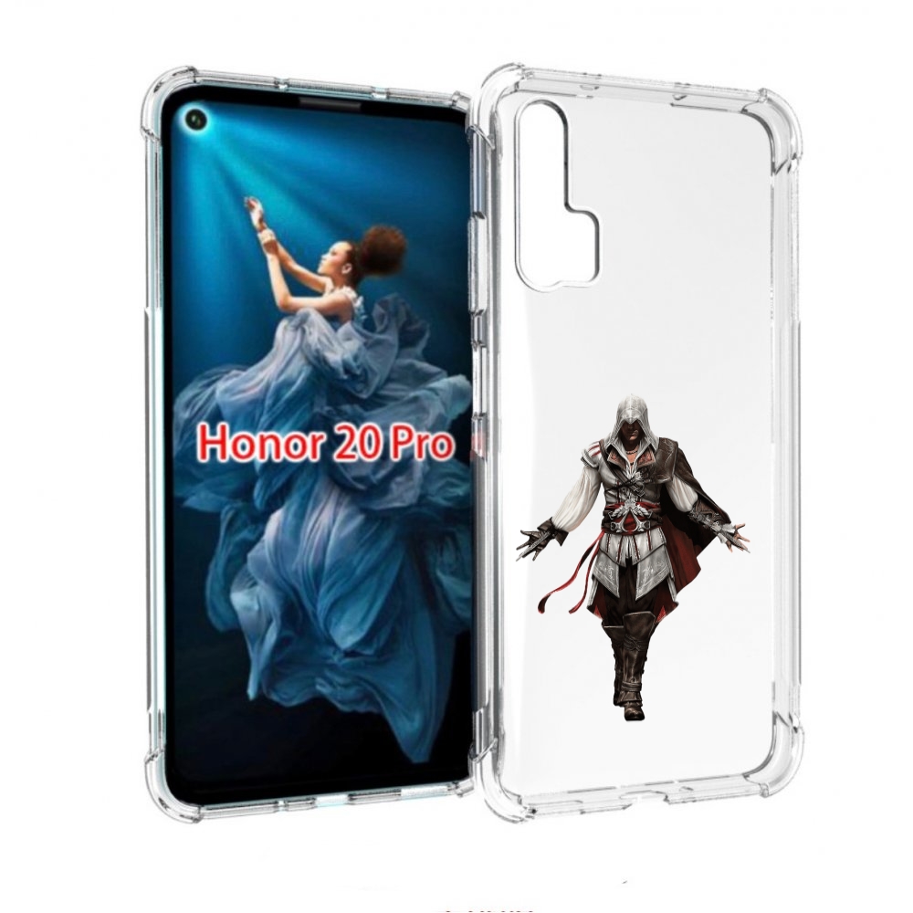 

Чехол бампер MyPads Assassin's-Creed мужской для Honor 20 Pro пр, Прозрачный, Tocco