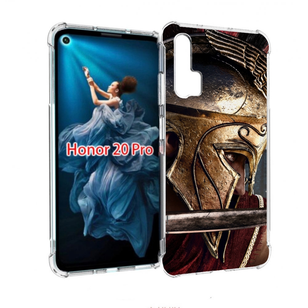 

Чехол бампер MyPads Assassin's Creed Odyssey для Honor 20 Pro пр, Прозрачный, Tocco