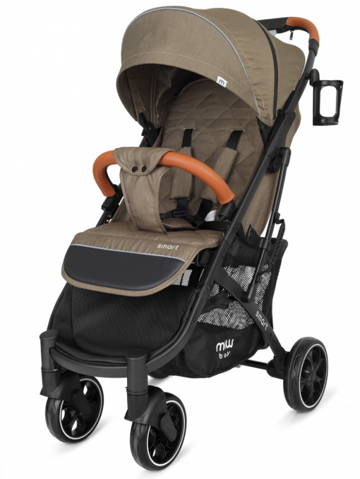 

Коляска прогулочная "MowBaby. Smart", цвет: Beige, Smart