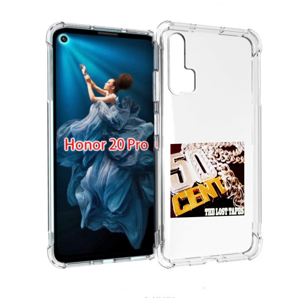 

Чехол бампер MyPads 50 Cent - The Lost Tapes для Honor 20 Pro пр, Прозрачный, Tocco