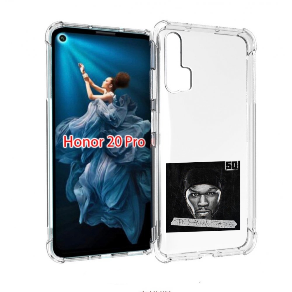 

Чехол бампер MyPads 50 Cent - The Kanan Tape для Honor 20 Pro пр, Прозрачный, Tocco