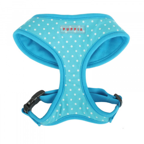 

Шлейка для собак Puppia Dotty S, полиэстер, голубой, Dotty