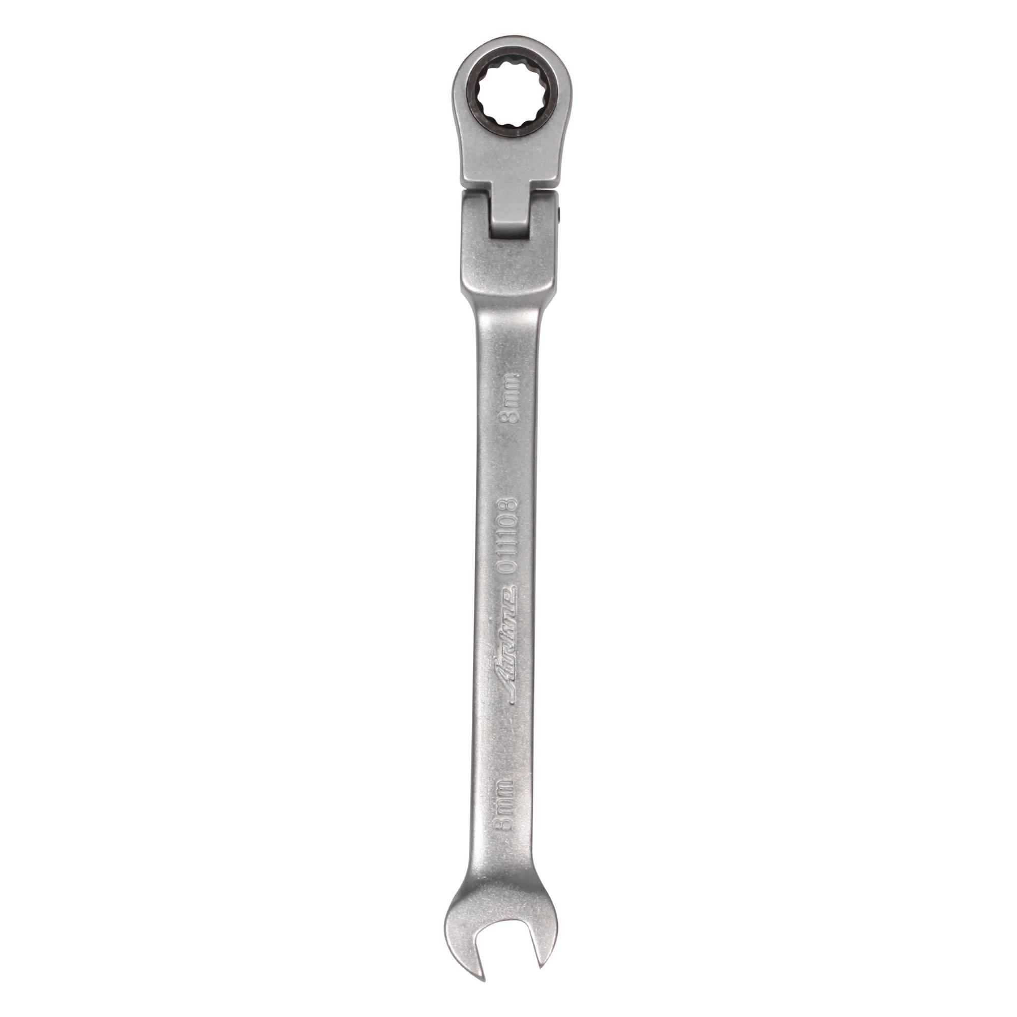 Ключ комбинированный трещоточный  AIRLINE AT-RFS-01 накидной ключ с храповым механизмом 10х11мм 24 зуба aist 02071011 00 00002302