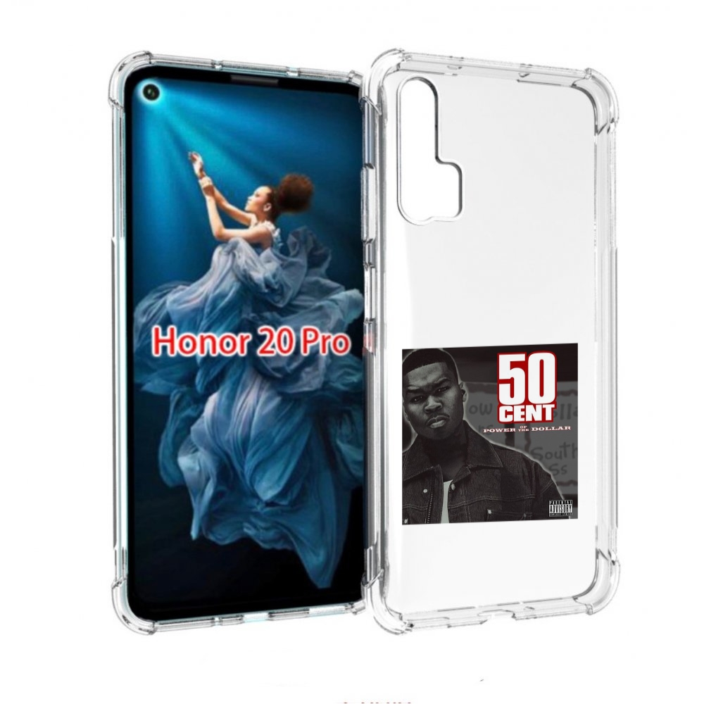 

Чехол бампер MyPads 50 Cent - Power Of The Dollar для Honor 20 P, Прозрачный, Tocco