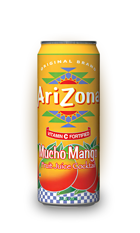 Напиток Arizona Mucho Mango 0,34л Упаковка 30 шт