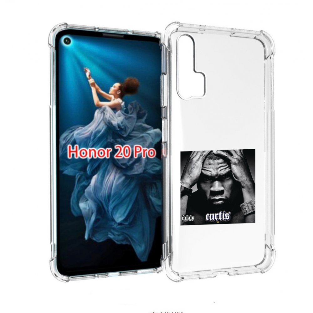 

Чехол бампер MyPads 50 Cent - Curtis для Honor 20 Pro противоуда, Прозрачный, Tocco