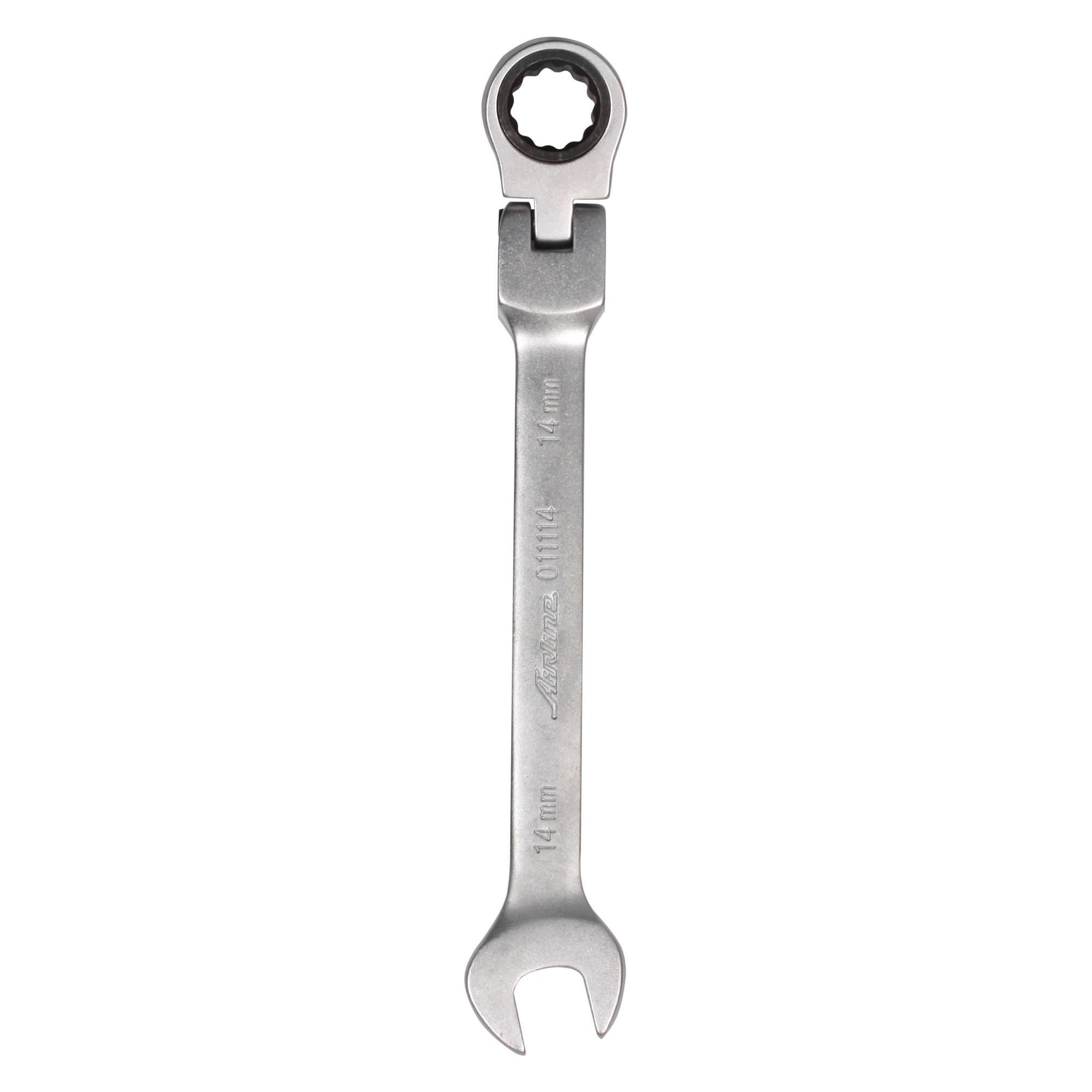 Ключ комбинированный трещоточный  AIRLINE AT-RFS-07 накидной ключ с храповым механизмом 10х11мм 24 зуба aist 02071011 00 00002302