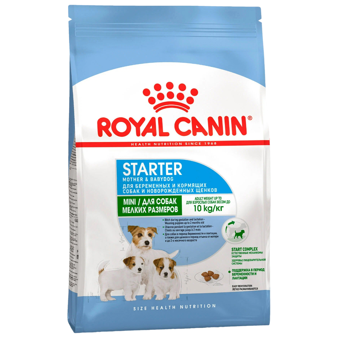 

Сухой корм для щенков, беременных и кормящих собак RoyaL Canin Mini Starter, 3 кг