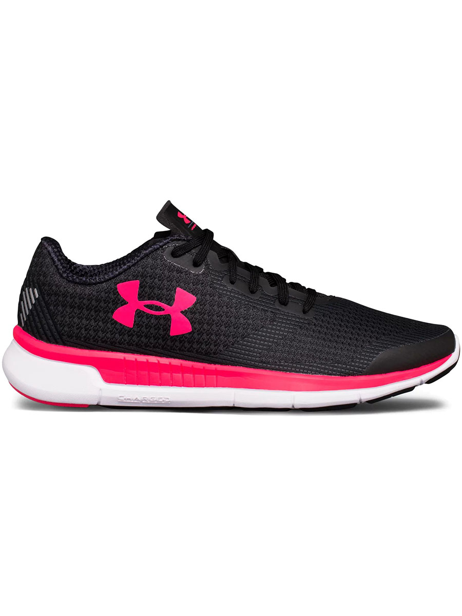 фото Кроссовки женские under armour charged lightning черные 5.5 us