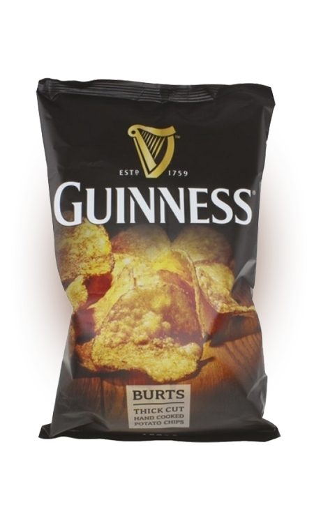 Чипсы BURTS Guinness Original 150 гр Упаковка 10 шт