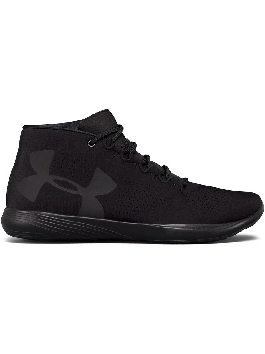 фото Кроссовки женские under armour street precision mid черные 5.5 us