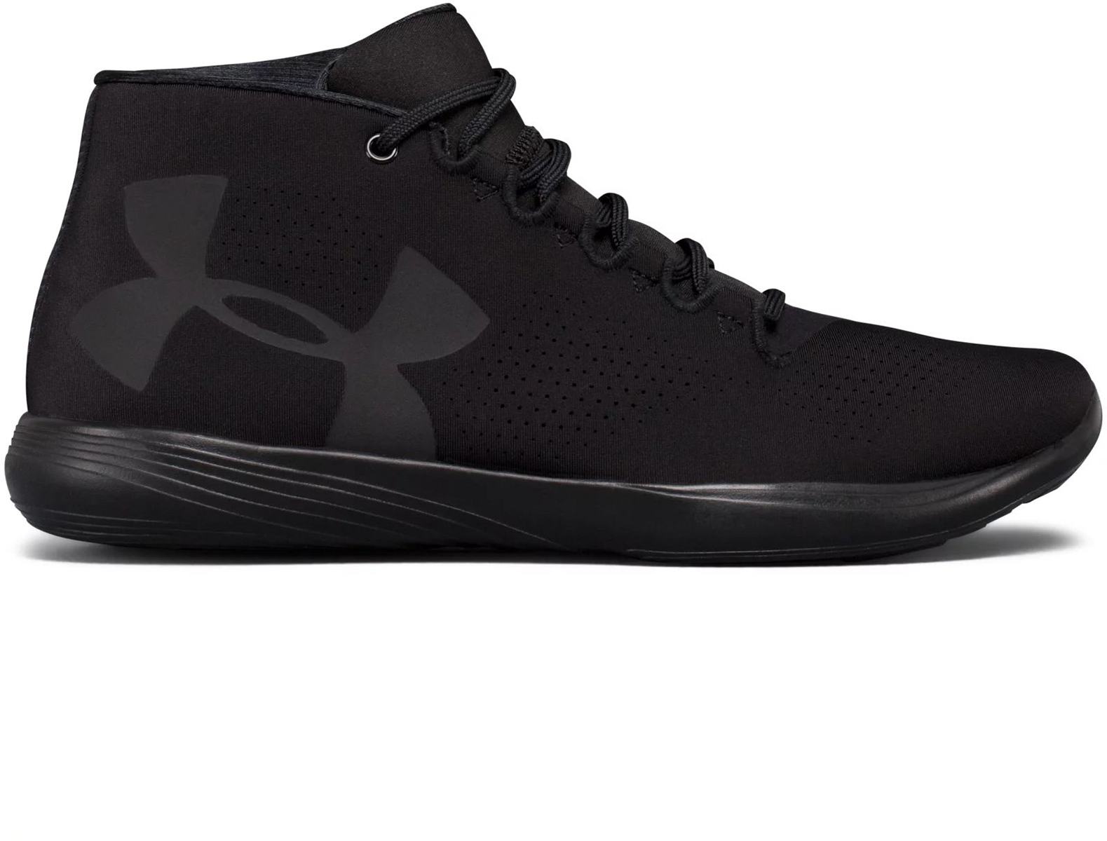 фото Кроссовки женские under armour street precision mid черные 5.5 us