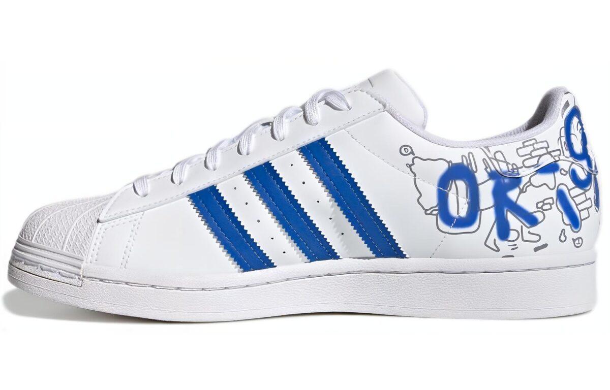 

Кеды унисекс Adidas Superstar белые 44 EU, Белый, Superstar