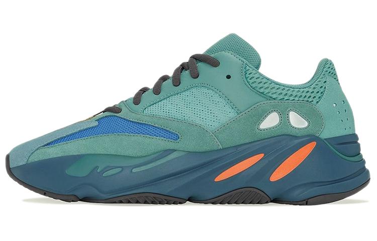 

Кроссовки унисекс Adidas Yeezy boost 700 Faded Azure зеленые 38 EU, Зеленый, Yeezy boost 700 Faded Azure