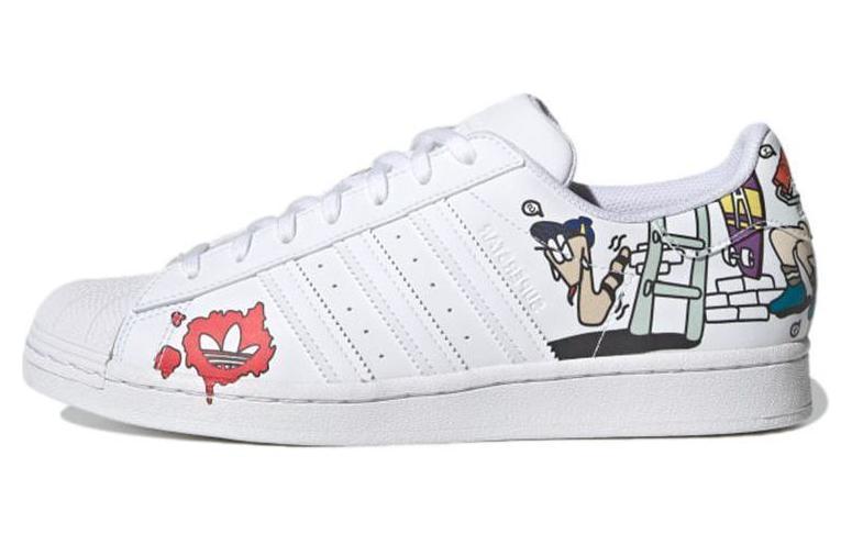 

Кеды унисекс Adidas Superstar белые 42 EU, Белый, Superstar