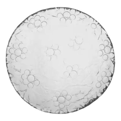 Тарелка декоративная Неман 18 см прозрачная