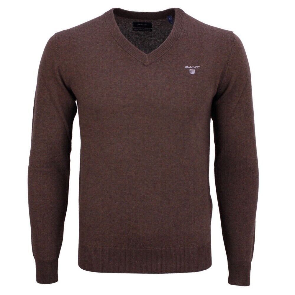 Пуловер мужской GANT 86212 коричневый 3XL