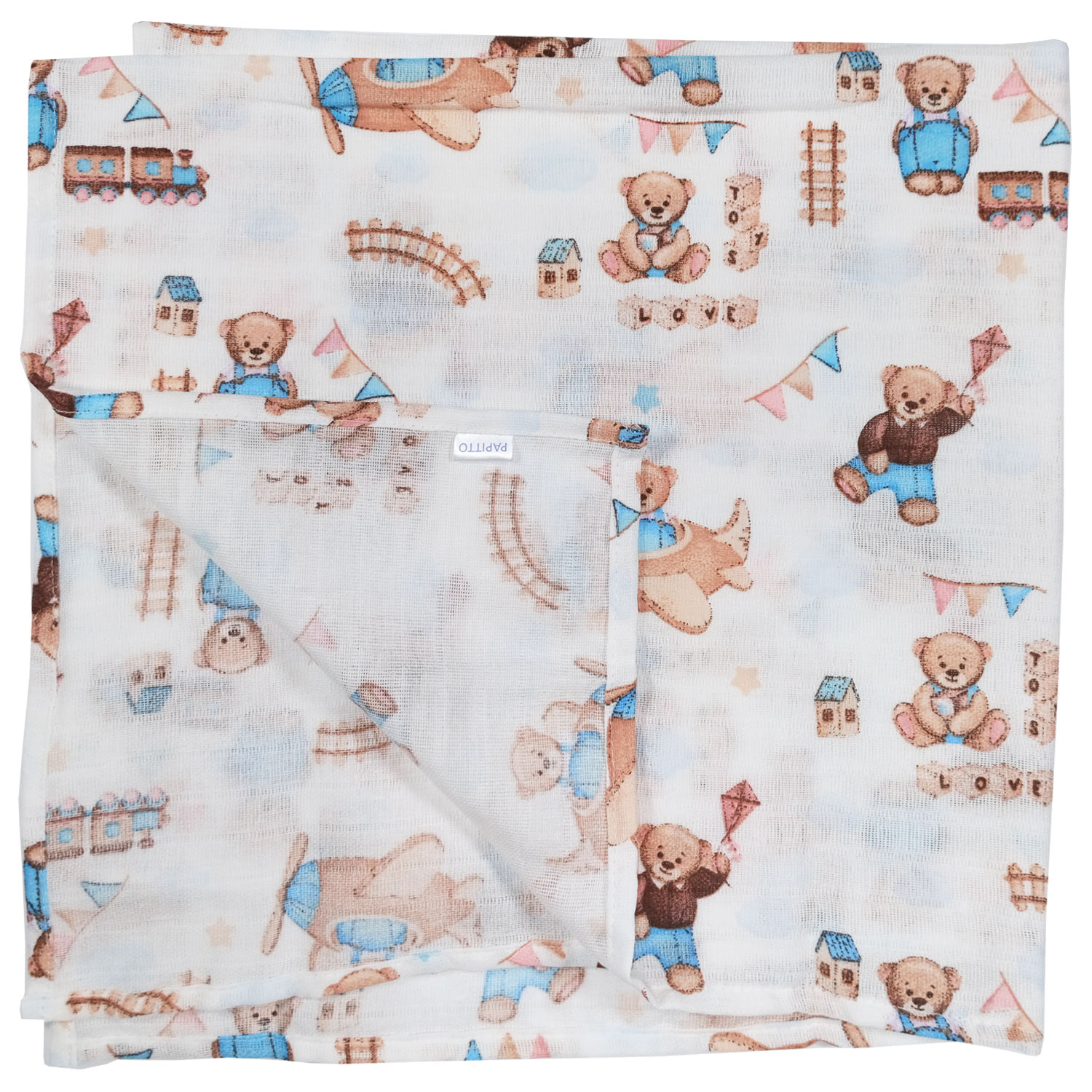 

Пеленки муслиновые Папитто, 3 штуки, 70x70 см