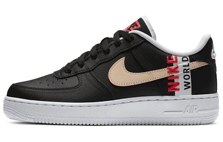 

Кеды унисекс Nike Air Force 1 Low LV8 1 (GS) черные 38.5 EU, Черный, Air Force 1 Low LV8 1 (GS)